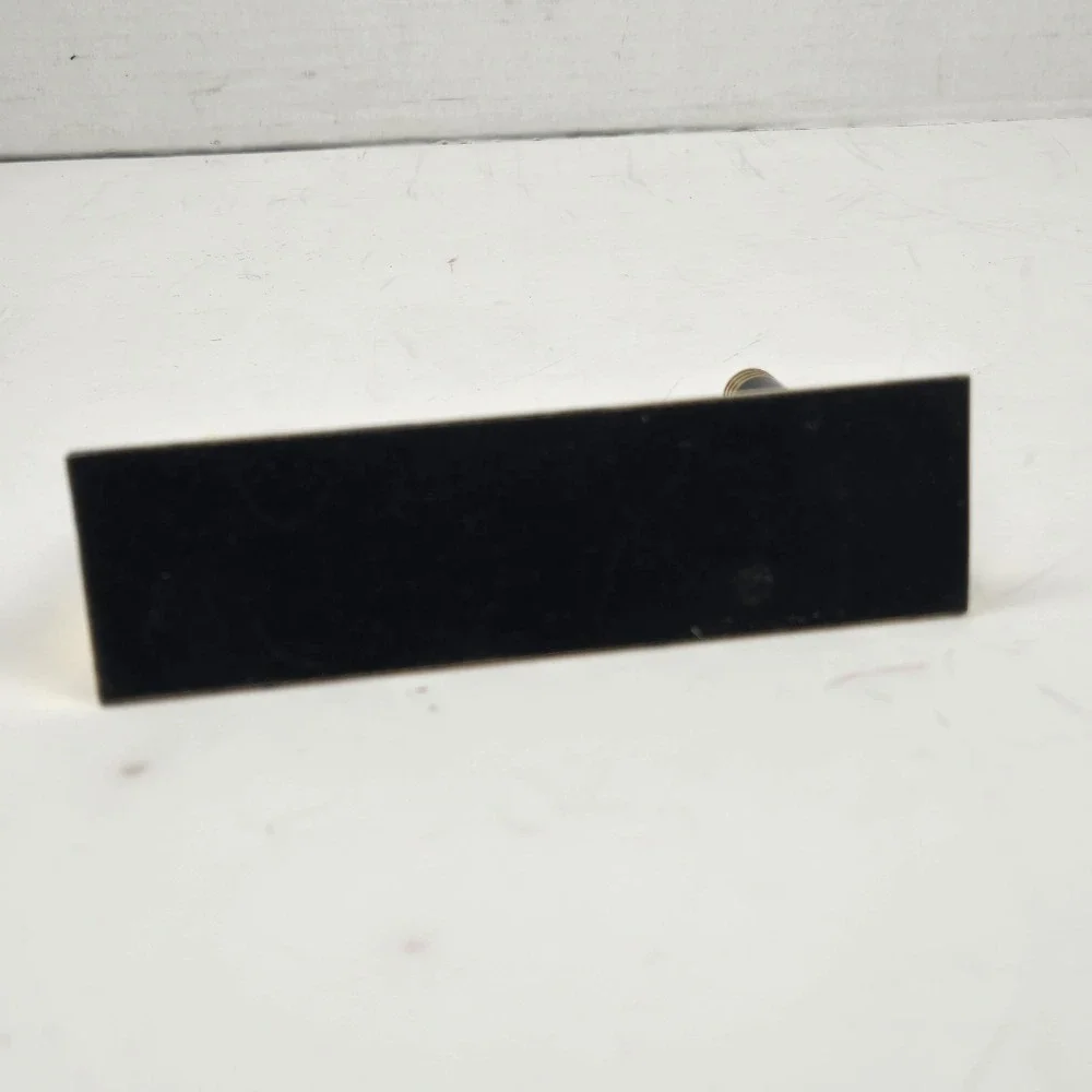 Vintage Office Desk Polished Solid Brass Mounted Pen and Business Card Holder